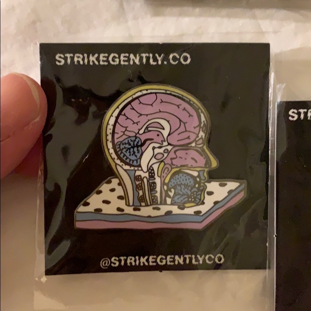 Strike gently pins